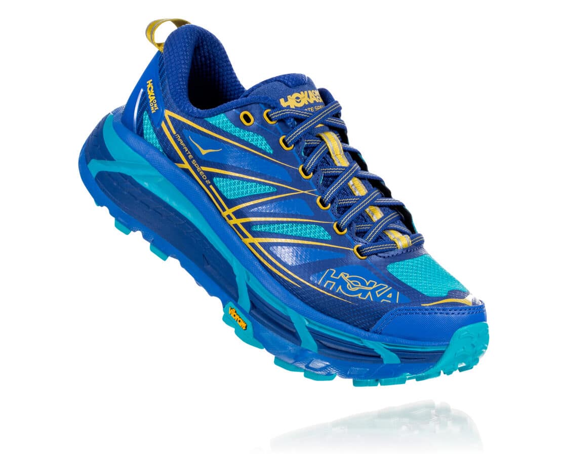 Hoka One One Mafate Speed 2 South Africa - Womens Trail Running Shoes - Blue,AEOUR-7529